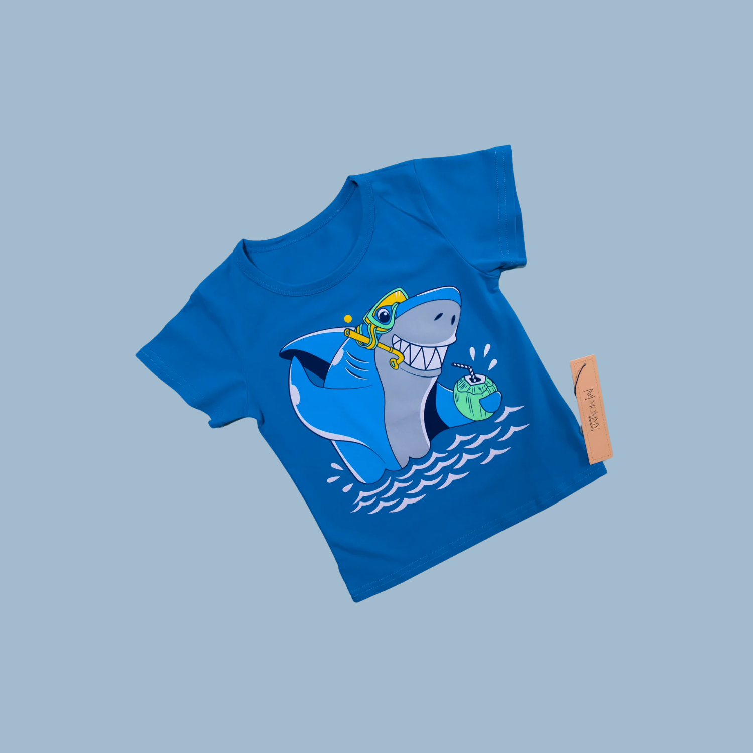 Blue T-Shirt & Short Set | (12M-6Yrs)